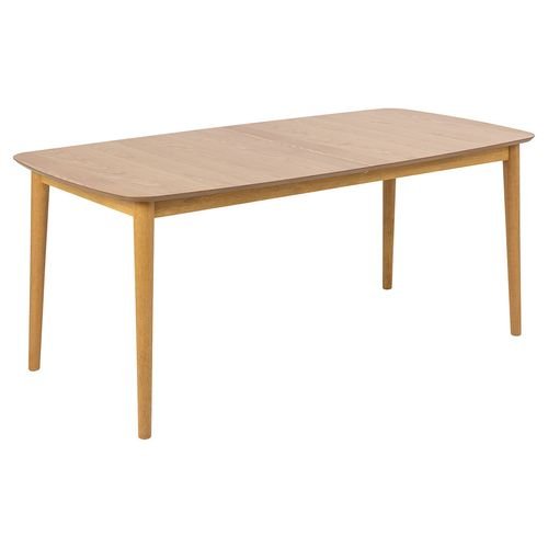 Table en Bois Naturel 180(+39)x90cm – Montreux